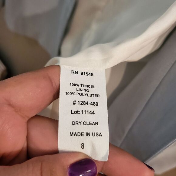 Barneys New York Light Blue Blazer - Picture 4 of 4